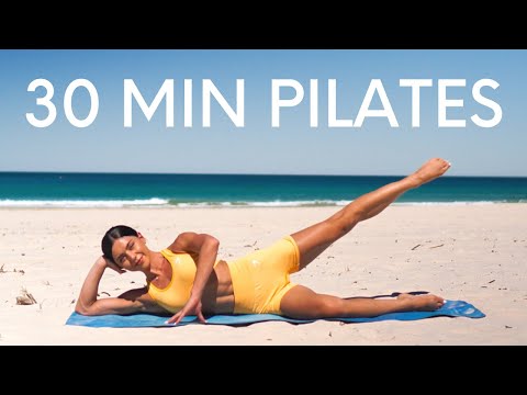 Min Full Body Workout At Home Intermediate Pilates No Equipment Workout Videos Just