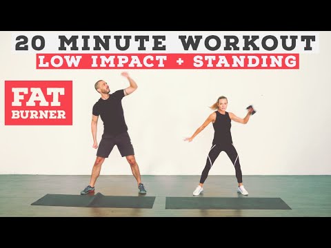 20 MINUTE NO EQUIPMENT FROM HOME WORKOUT – LOW IMPACT!