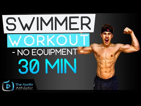 30 Minute Dryland Workout For Swimmers | No Equipment