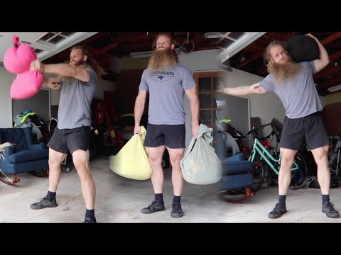 6 Sandbag Workouts (upper & lower body)