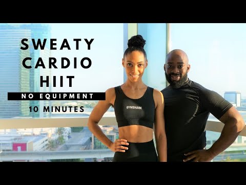 Cardio HIIT Workout at Home [No Equipment Needed] | 10 minutes