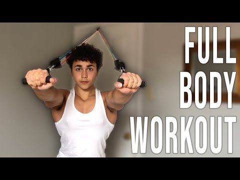 Full Body Resistance Band Workout (At Home Workout)