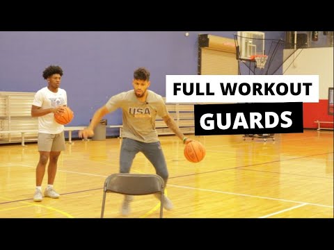 FULL Workout With College Guards | G2G Basketball