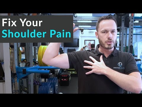 How To Fix Shoulder Pain- (The Best Exercises To Strengthen Your Injured Shoulder)