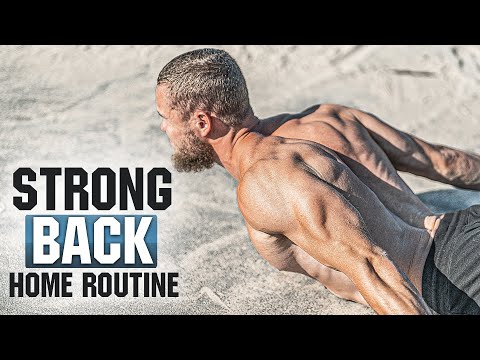 NO GYM FULL BACK WORKOUT AT HOME | NO EQUIPMENT NEEDED