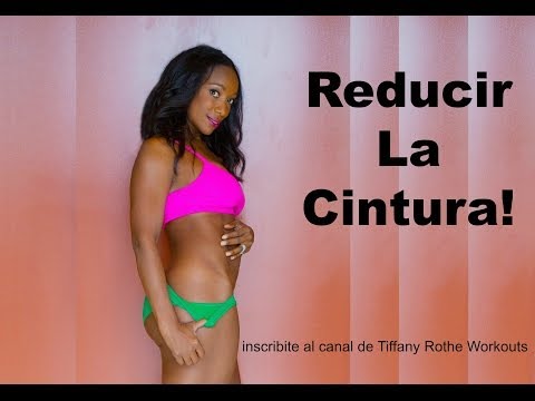 Rutina de 10 minutos para tónificar y adelgazar la cintura! | TiffanyRotheWorkouts