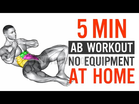 5 Minute Home Ab Workout (6 PACK GUARANTEED)